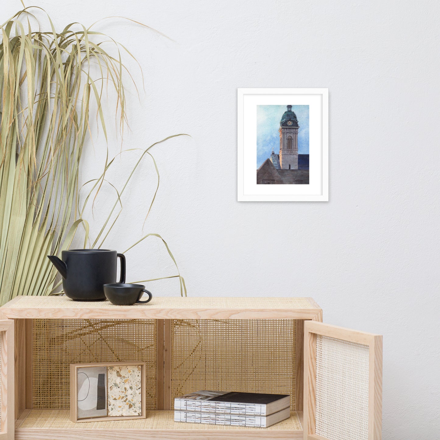 St. Cantius Church: 825 N. Carpenter | Framed "Chicago Style" Art Print