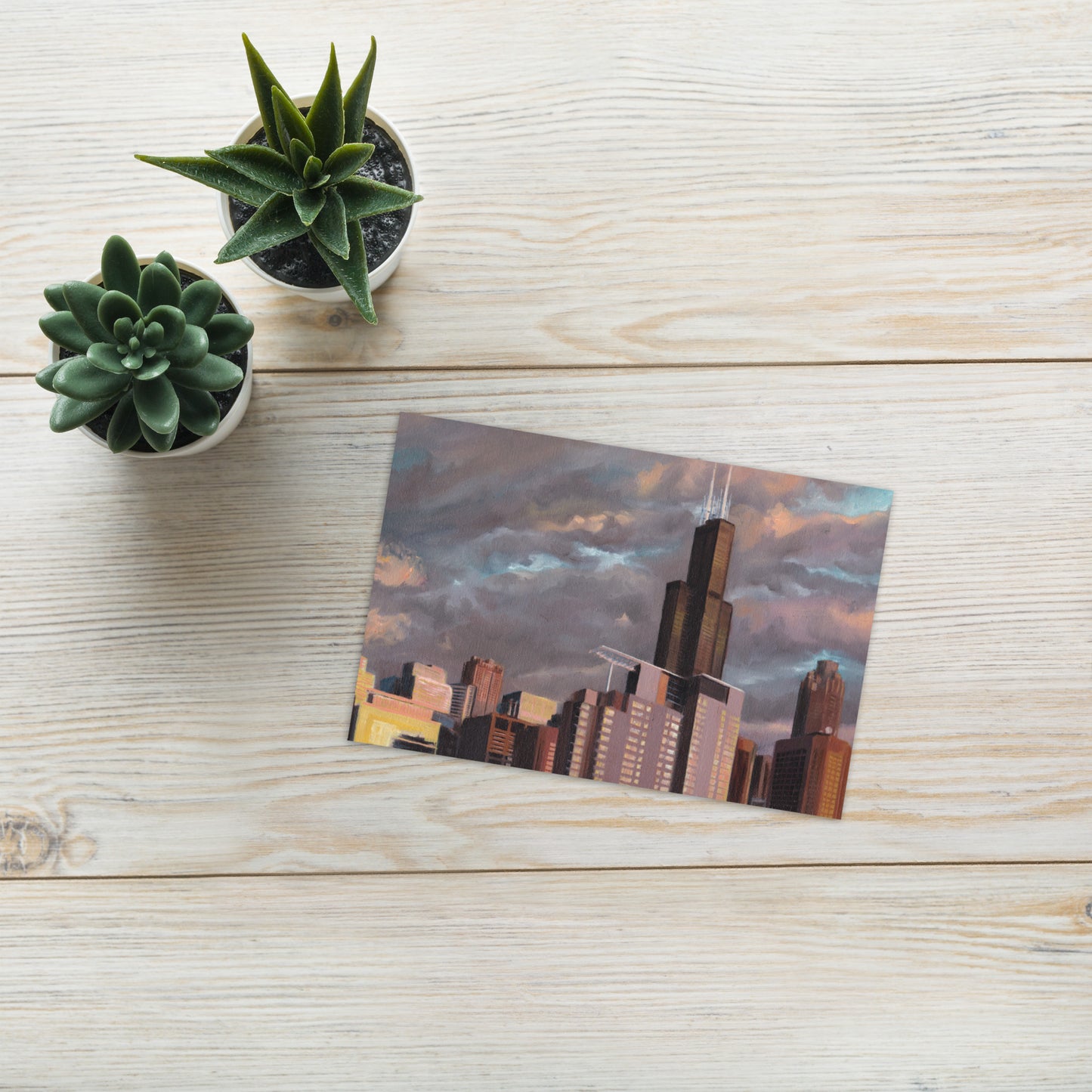 Signature Chicago Skyline Note Card | 4in x 6in