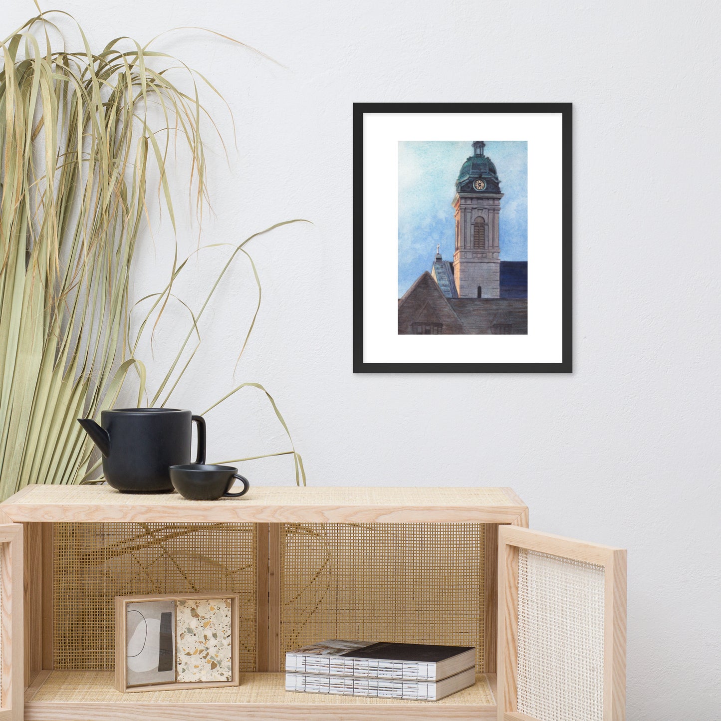 St. Cantius Church: 825 N. Carpenter | Framed "Chicago Style" Art Print