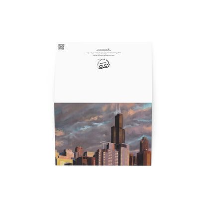 Signature Chicago Skyline Note Card | 4in x 6in